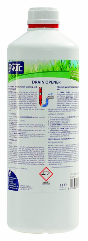DRAIN OPENER duguláselhárító és lefolyótisztító