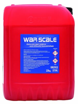 WAR-SCALE ipari vízkő és oxideltávolító koncentrátum